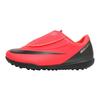 Mercurial Vapor 12 Club CR7 TF Artificial Turf Non-Slip Low-Top Soccer Shoes Kids Soccer Shoes Red Black AJ3108-600