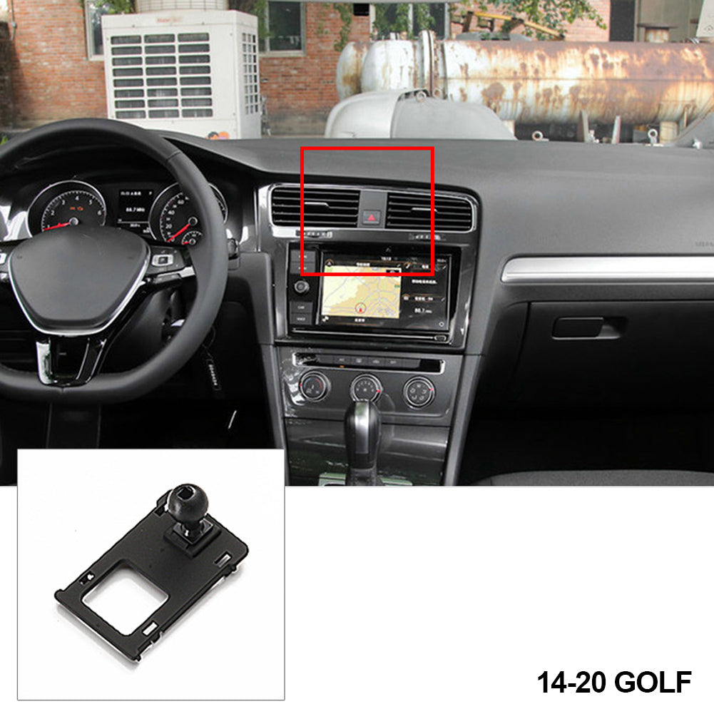 

Dedicated Car Phone Holder Mount with 16.72mm 360 ° Adjustable Ball Head for VW Volkswagen Passat Golf TiguanL 2016-2025 etc.