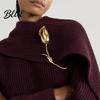 Handbag Charm Brooch Tulip Flower Metal Alloy Versatile Jacket Dress