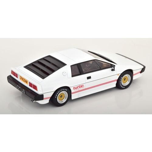 KK Scale 1/18 Scale Lotus Esprit Turbo 1981 White/Red Finished Product