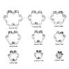 Snowflake Shaped Stainless Steel Mold Cookie Cutter Great For Christmas And Winter Holiday