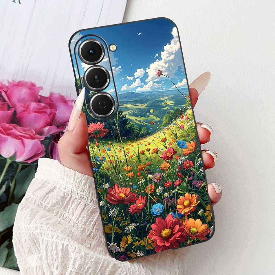 For Tecno Spark 40 Pro / 40 Pro+ Cool Dragon Tiger Painted Phone Case For Tecno Spark 40Pro Plus KM6 KM7 Soft Silicone TPU Cases