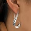 Prom Earrings 1 Pair Women Ear Hook Retro Geometric Alloy
