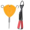 Multi Puller Tool Fishing Line Knotting Knotless Knot Tool with Nail Clipper Fishing Tackle