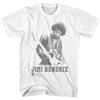 Jimi Hendrix Geist Jimi Weißes T-Shirt für Erwachsene