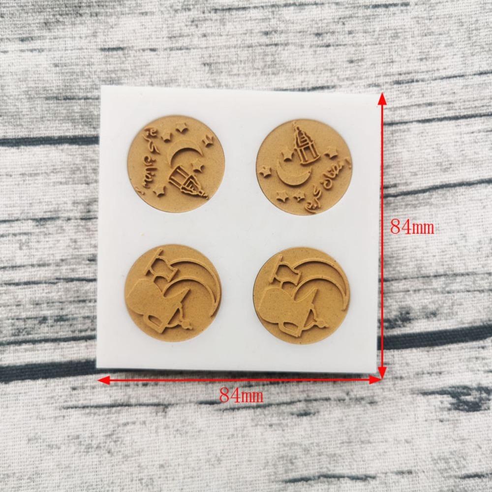

Silicone Ramadan Moon Mold Ramadan Themed Stars Chocolate Mold Eid Al Fitr Celebration Style D