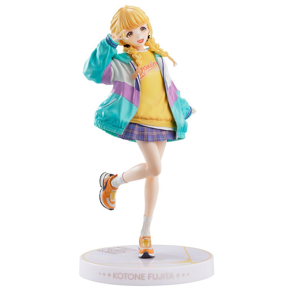 

Ichiban Kuji Gakuen Idol Master Part 2 C Prize Kotone Fujita Figure Gracemaster 1/7 белый