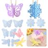 Food Grade Silicone Hollow Butterfly Incenses Holder Mold Incenses Pendant Crafting Mold For DIY Craft Home Decors