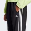 Adidas Aeroready Train Essentials Knit Track Pants With Three Stripes And Contrasting Elastic Waist Women Bottoms Black HZ5646