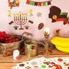 9 Pieces Kwanzaa Window Stickers Clings Kwanzaa Window Decorations Decals for Office Home Glass Door Party Decor, 11.8 x 7.9 Inches