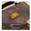 Double Usage Imitation Denim Backpack Preppy Style Shoulder Bag Tote Bag School Bag  Autumn