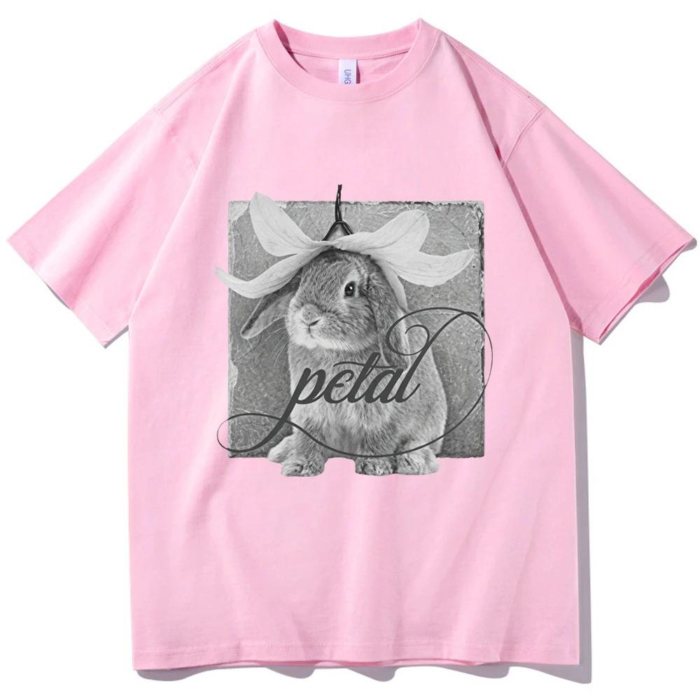 2026 Ariana-Grande Petal T-shirt Man Woman Harajuku Short Sleeve O-neck Casual Shirt Hip Hop Streetwear Oversized Tshirt