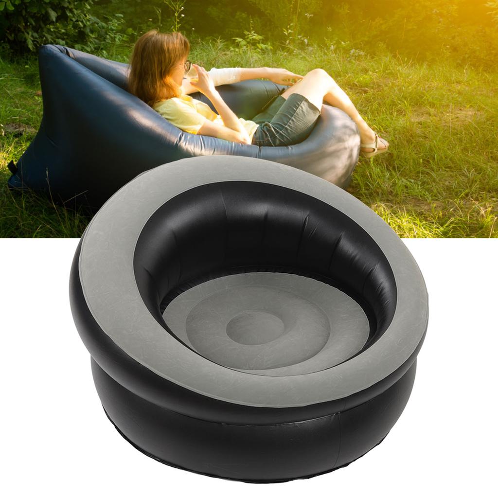 Inflatable Couch Flocking   Sofa Simple Inflatable Ch  for Living Room Bedroom Reading Room   Balcony Travel