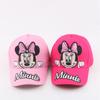 Disney Princess and Mickey Minnie Baseball Cap Sun Protection Breathable Knitted Sun Hat Outdoor Casual Style Crochet Baseball Cap