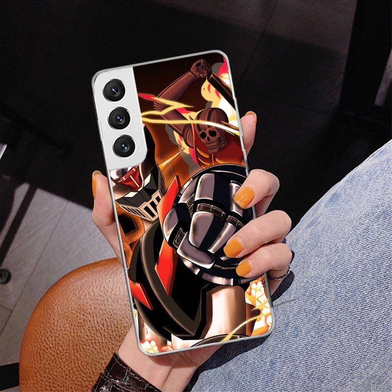 Manga Mazinger Z Anime Phone Case For Samsung Galaxy S24 S25 Edge S26 Ultra S23 S22 S21 Plus S20 FE + Personalized Print Cover G