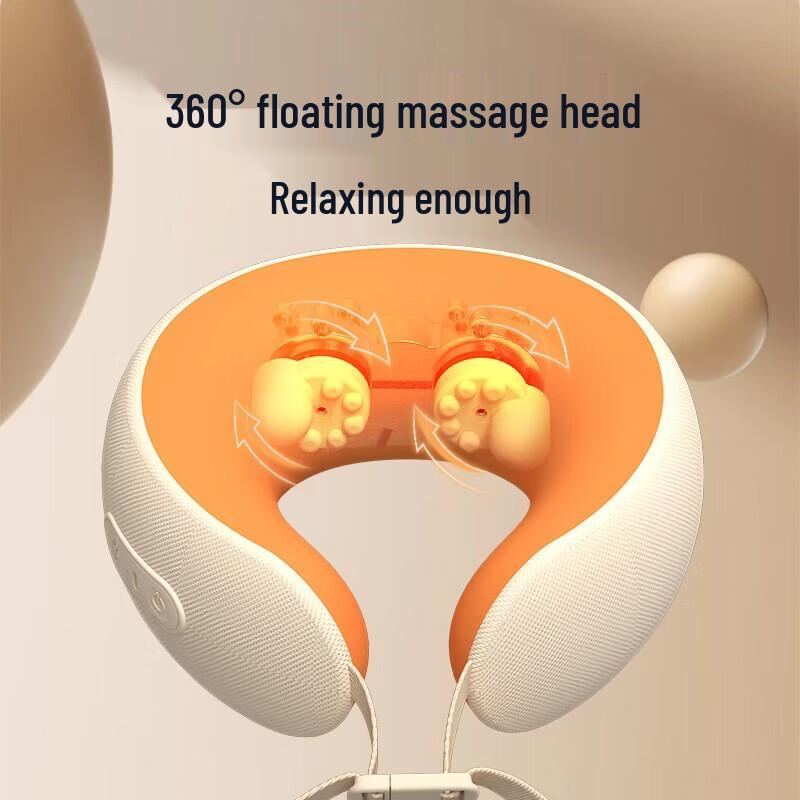 HEZHENG U-Shaped Neck Massager with Heat CN plug (adapter included)