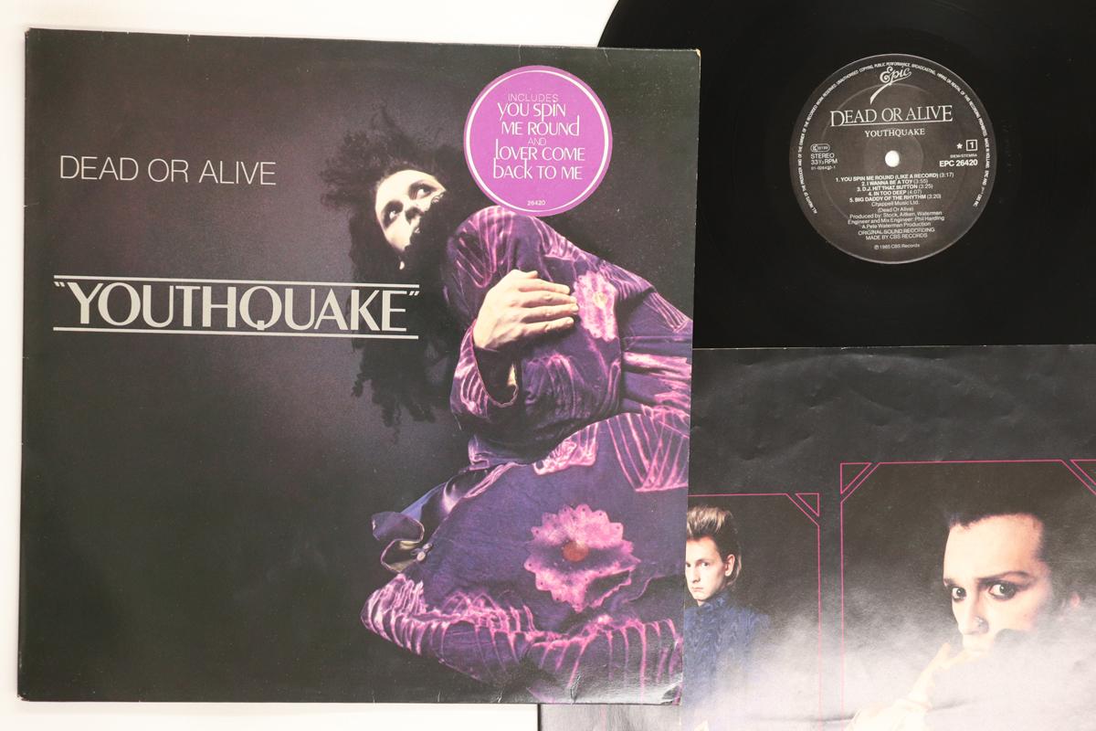 

LP Record DEAD OR ALIVE Youthquake EPC26420 EPIC 1985 Europe Dance Electronica Used