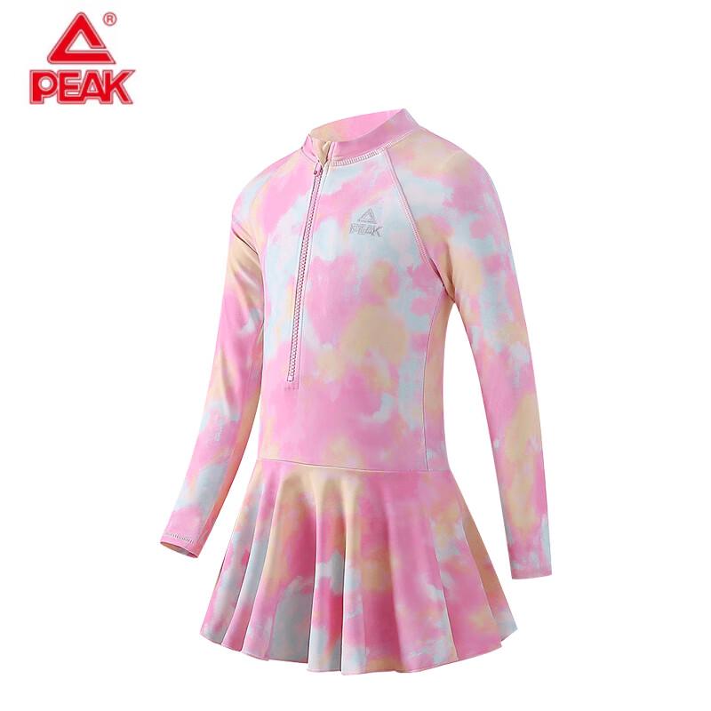 

PEAK Girls Short Sleeve Quick-Dry Swim Dress YS11171 Refer to Size Chart
