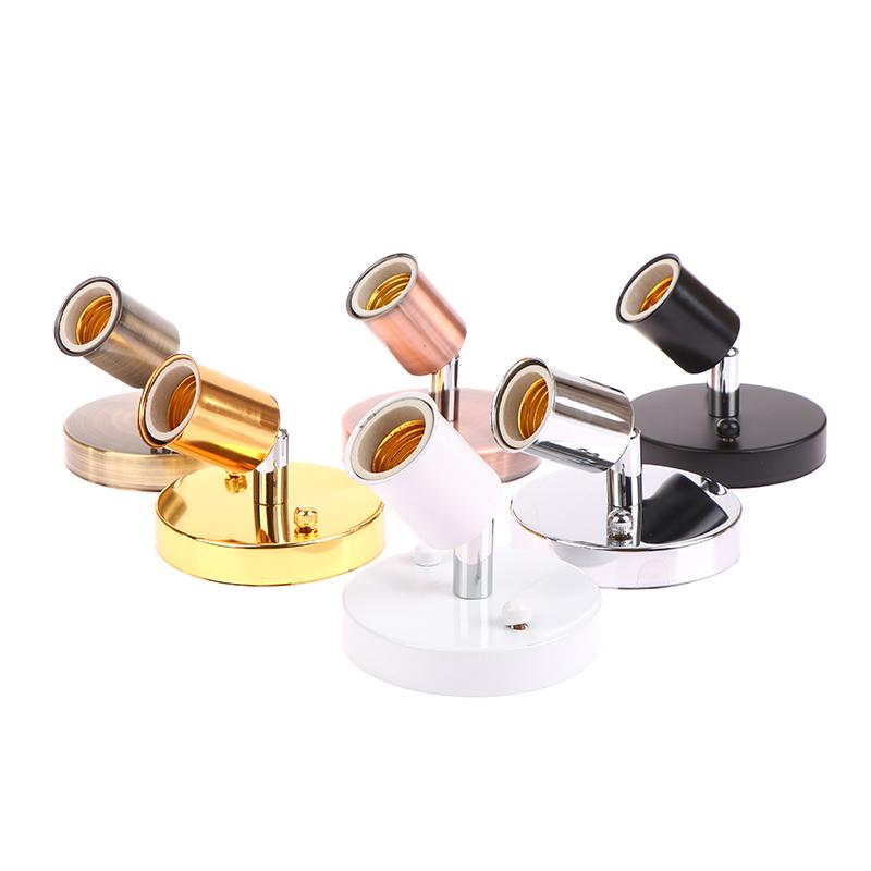 Dulie universală pentru lampă E27, cu cap șurub ceramic, cu direcție de 180 de grade