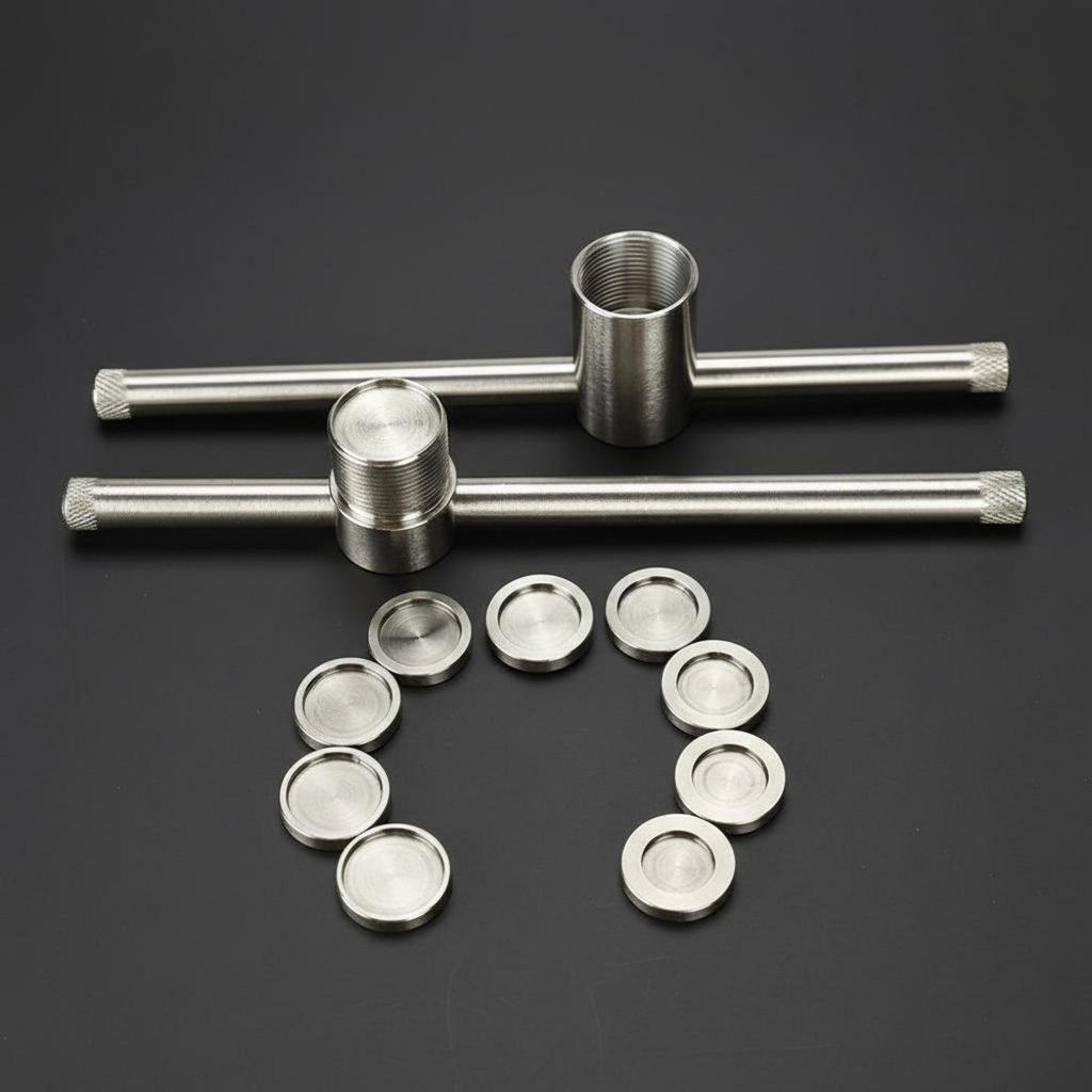 Pool Cue Tip Clamp Billiard Press Tool Presser Billiards Accessory for