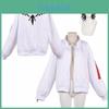 Hoge Kwaliteit Tokyo Revengers Hanemiya Kazutora Cosplay Witte Jas Uniform