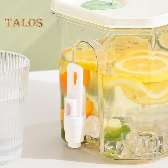 Drink Dispenser with Spigot 3.5L Cold Water Pitcher Beverage Liquid Drink Container for Fridge Lemonade Stand Juice Jug