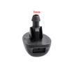 2pcs Front Windshield Wiper Washer Jet Nozzle For Peugeot 106 205 207 306 307 308 For Citroen C1 C2 C3 C4