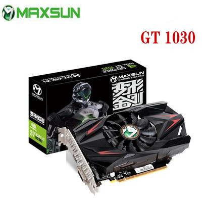 Maxsun GT 1030 Transformers 2GB Graphic Card GPU Desktop Video Card Gaming VGA/DVI PCI Express X4 Full New