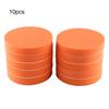 10Pcs 6 (150mm) Sponge Polishing Buffing Waxing Pad Kit Tool For Car Polisher Buffer Orange