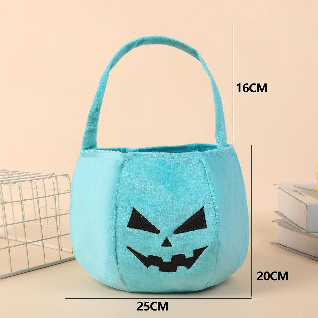 Halloween Pumpkin Bag for Collecting Candies, Ghost Party Costume for Enhancing Festive Atmosphere, Decoration with Candies, Ghost Festival