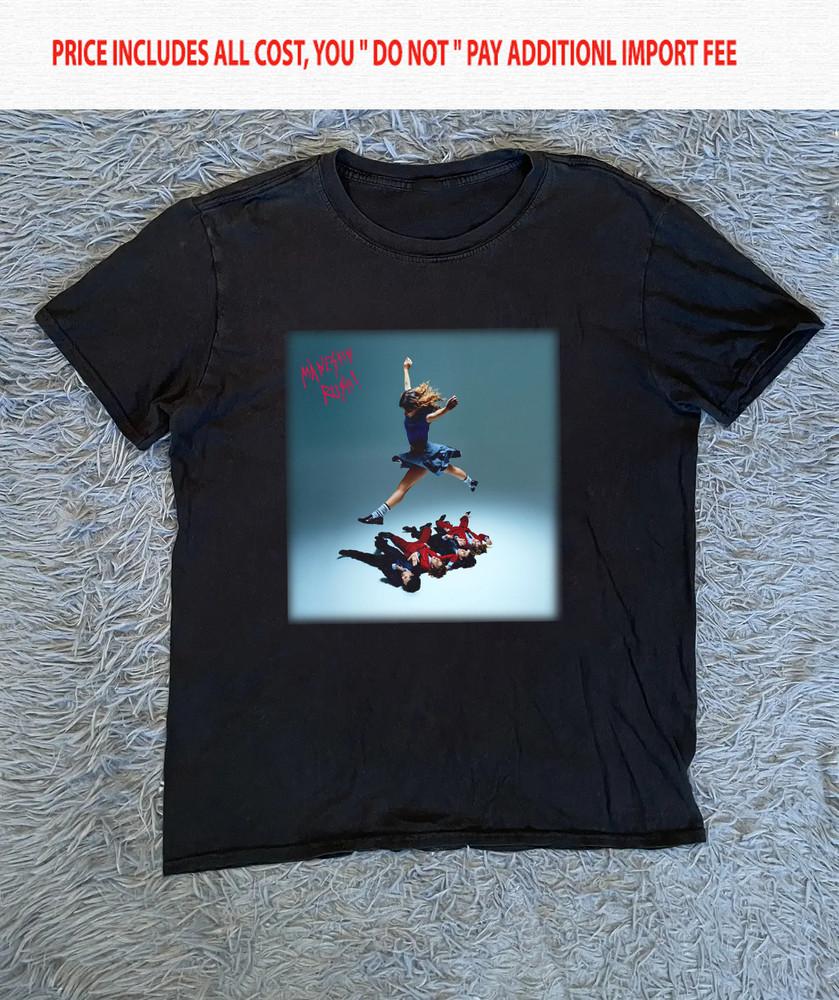 Hot Rush Måneskin Rock Band Short Sleeve Black S-5XL Shirt LL692 Unisex T-Shirt XL