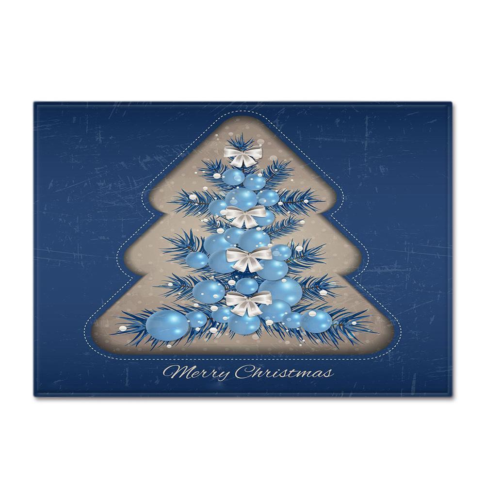 Christmas Living Room Floor Mat Bedroom Dining Room Carpet Carpet Doormat