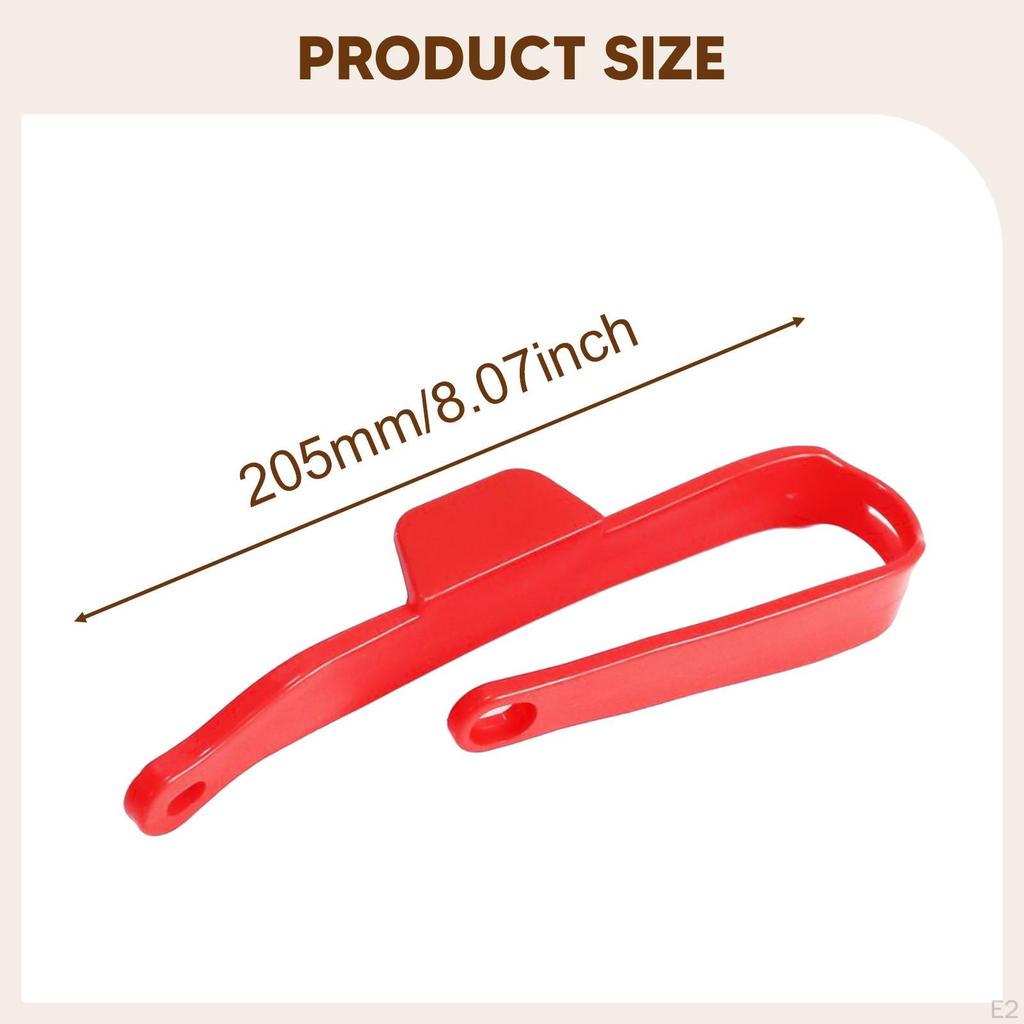 Motocyklowy ślizg łańcucha prowadnik osłony łańcucha bezpośredni zamiennik, przenośny wahacz