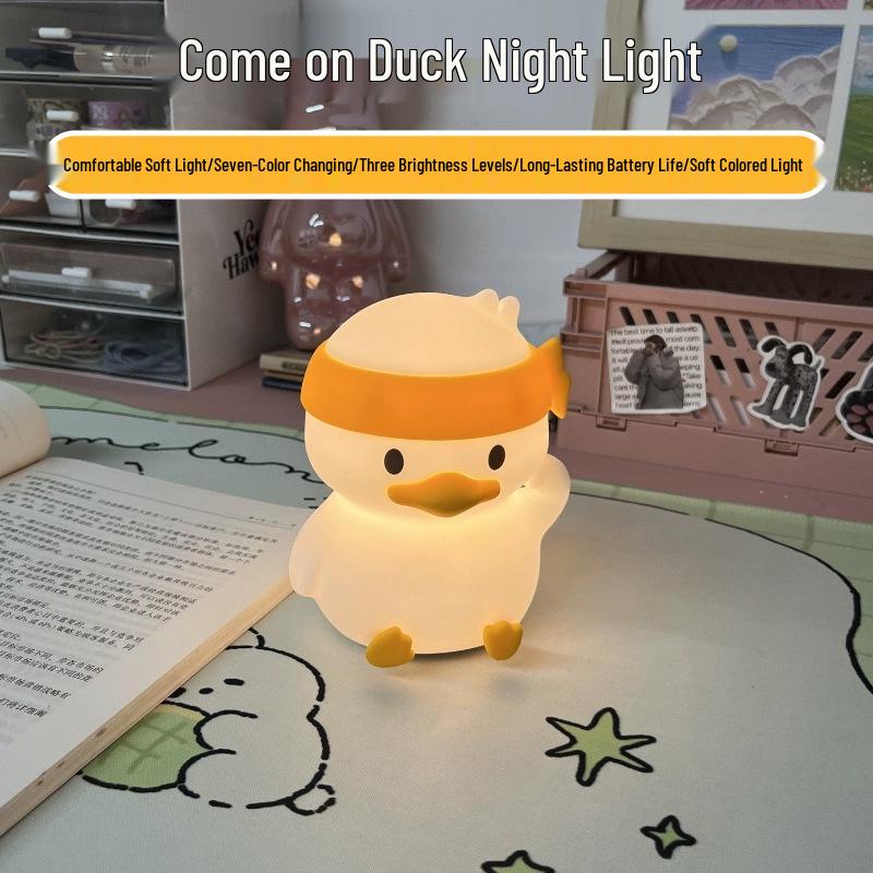 Rabbit Silicone Night Light: Soft, Cute Bedside Companion for a Cozy Atmosphere