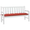 VidaXL Garden Bench Cushion Mixed Red 150x50x7 Cm Fabric, Cushion, Bench Cushion, Garden Cushion, Cushion 4002559