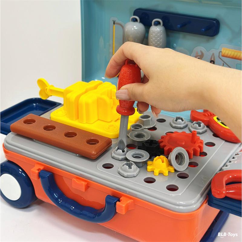 Kids Role Playing Pretend Play Simulation Educational Suitcase Toy For Children