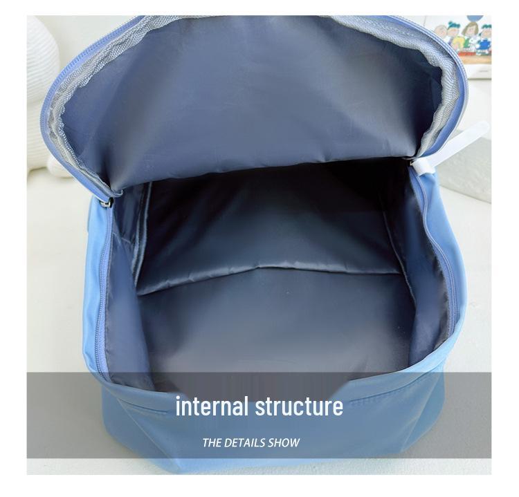 Custom Logo Backpack for Students: Personalized Double Shoulder Bag for Primary & Junior High - Ideal for Training & Activity Gifts