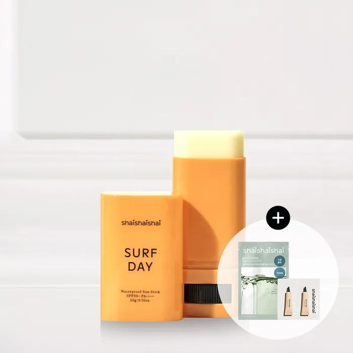 

Водостойкая солнцезащитная палочка Surf Day SPF50+ PA++++ 18 г