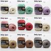 Hand Weaving Colorful Wool Yarn Knitting Handmade Scarves Warm Hat Craft Supplie