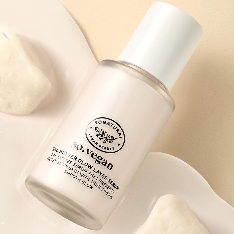 SO NATURAL So Vegan Sal Butter Glow Layer Serum 50ml