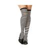 White Striped Costume Tights