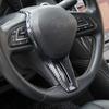 Steering Wheel Cover Molding Trims Accessoriess for Infiniti Q50 2014-2024 QX50 QX55 Q60 2017-2023 (Carbon Fiber Pattern)