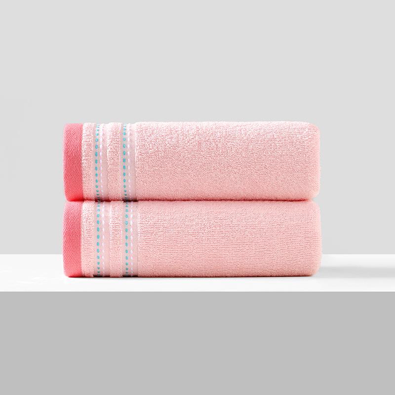 Premium Pure Cotton Solid Color Face Towel - Soft, Absorbent, Customizable Logo, Ideal for Business or Thank You Gifts