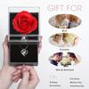 Exquisite Simulation Rose Box & Heart Necklace - Perfect for Women - Anniversary, Birthday, Christmas, Mothers Day Gifts