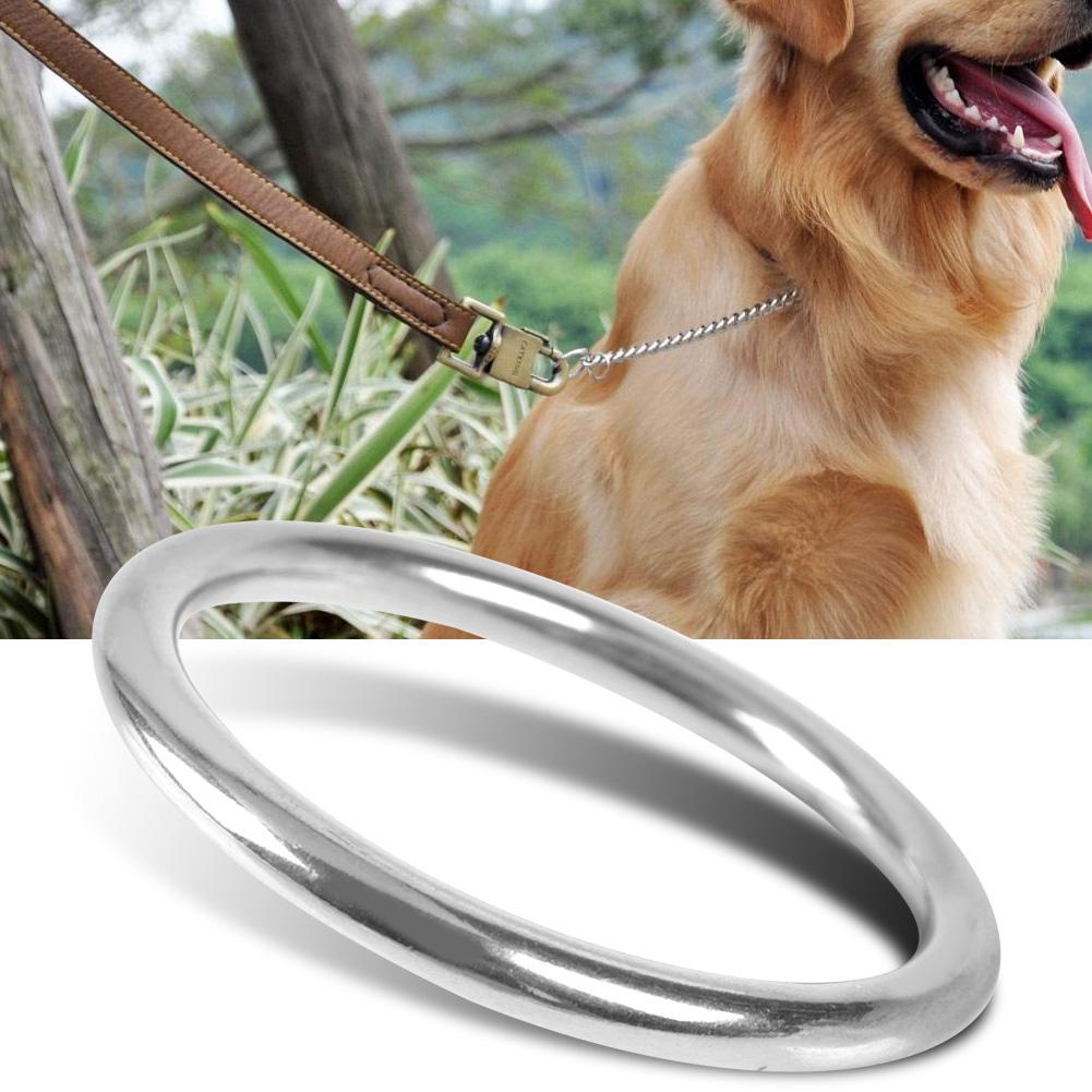 304 Stainless Steel Boat Marine Welded Ring O Round Ring Polished Circle 6*80mm