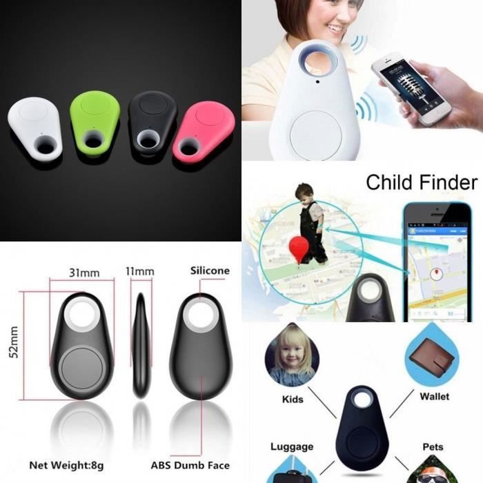 SIMPLISIM: Locator Tracker Connected Keychains Anti-Loss and Remote Photo Trigger SetX2