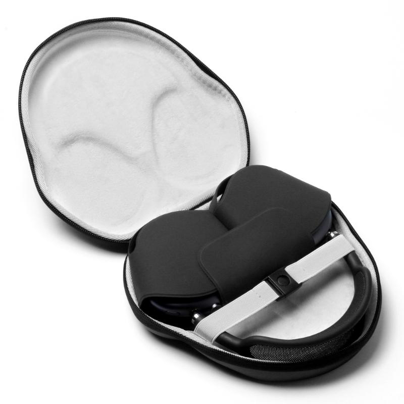 EVA Hard Travel Case Shockproof Dustproof Storage Bag with Cable Storage for Gaming Headphones