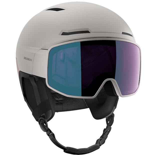 Шлем защитный Salomon Driver Pro Sigma Photo Mips синий/розовый/серый