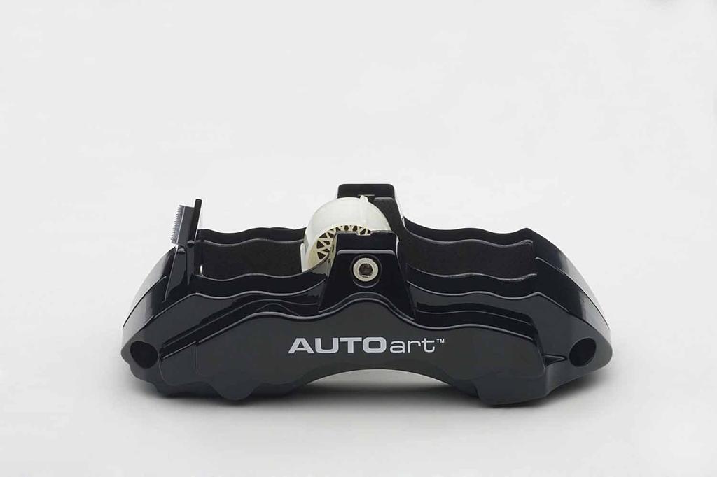 AUTOartDESIGN Caliper Tape Disspacer Black Finished Product