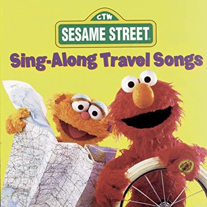 CD SESAME STREET  Sing Along Travel Songs LK67333 Sony Wonder Non Japan Childrens Used